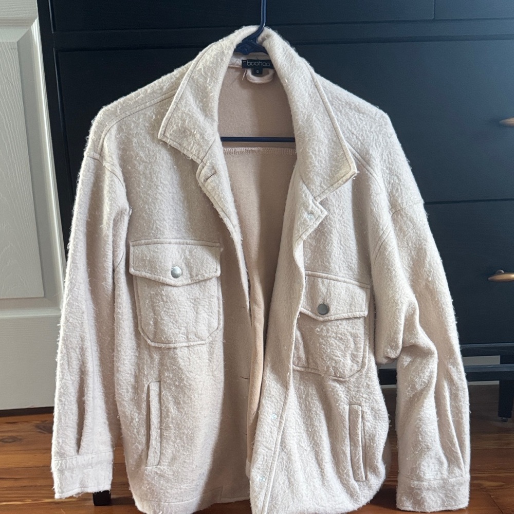Boohoo Cream Jacket